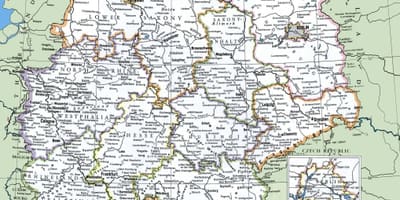 Duitsland belangrijkste steden kaart
